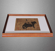 麦积书画装裱配框服务案例